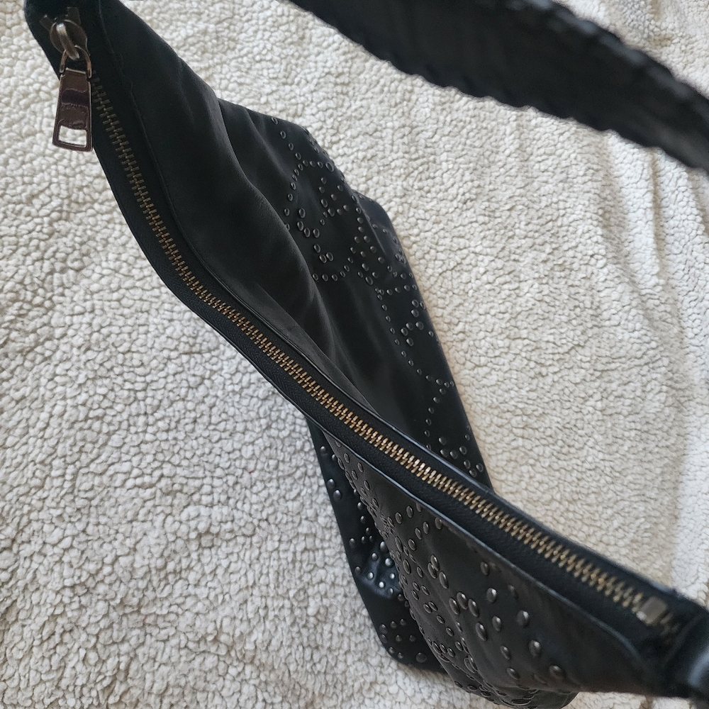 Coach F35203 Celeste studded leather crossbody hobo shoulder bag - Picture 10 of 14